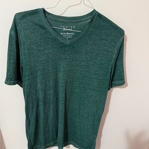 Lucky Brand Teal V-Neck Tee